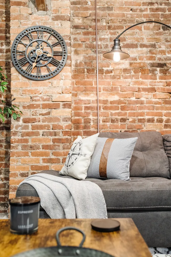 Chic Industrial/Rustic Loft-Inspired Full-Service Airbnb Design by Interiors À La Mode, LLC - Photo 31