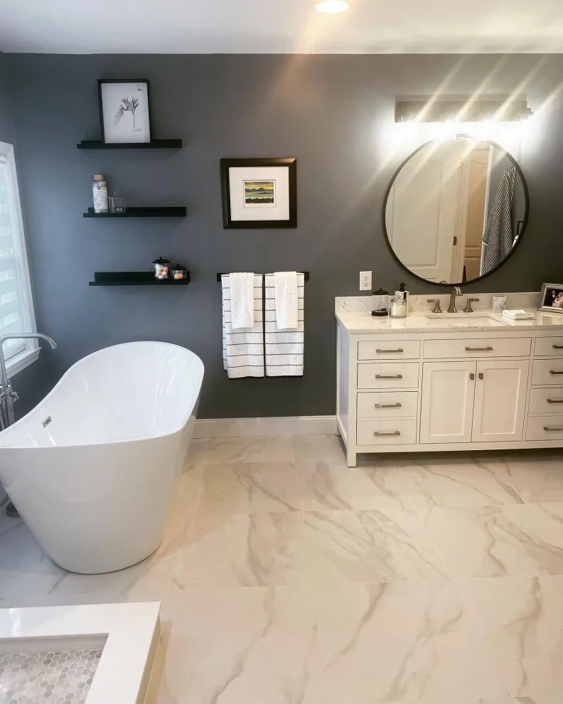 Master Bathroom Renovation by Kate Grzymala Design - Photo 4