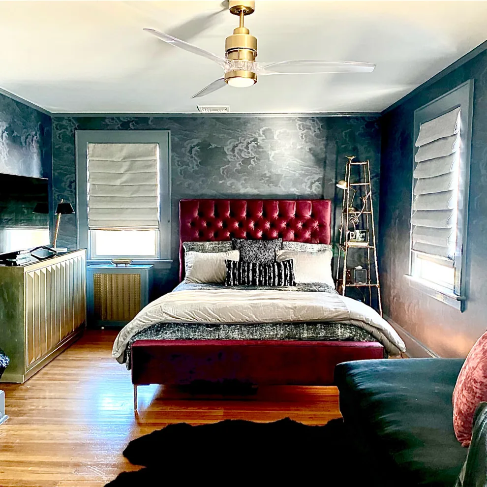 Intimate Theatrical Bedroom by JSE Interiors - Photo 2