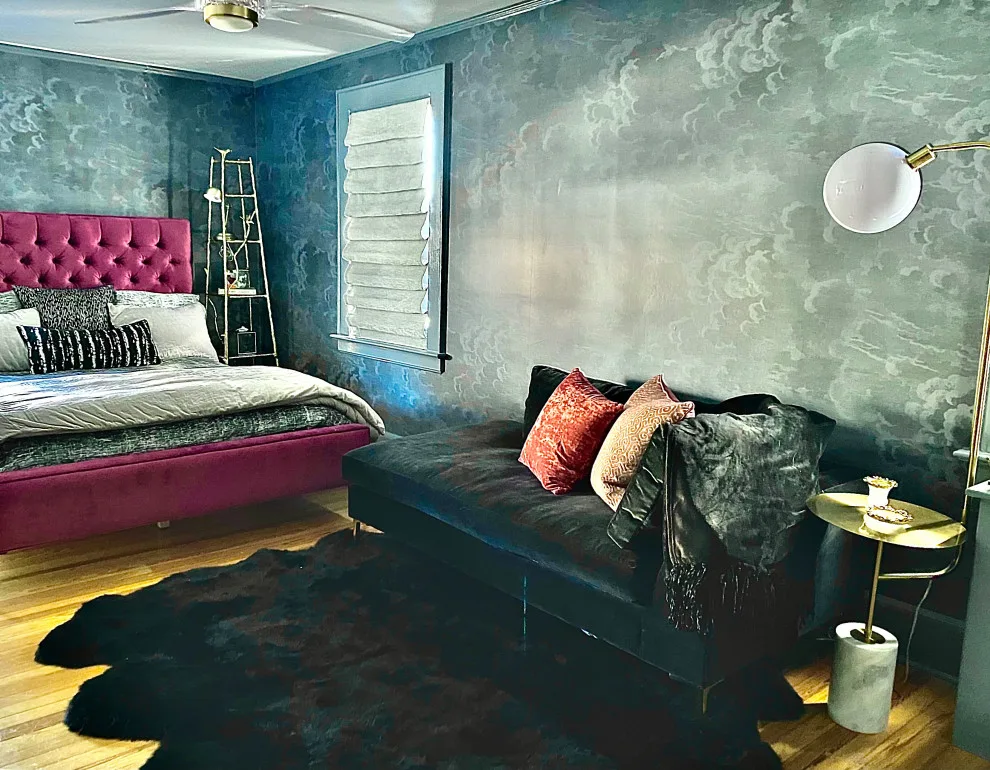 Intimate Theatrical Bedroom by JSE Interiors - Photo 3