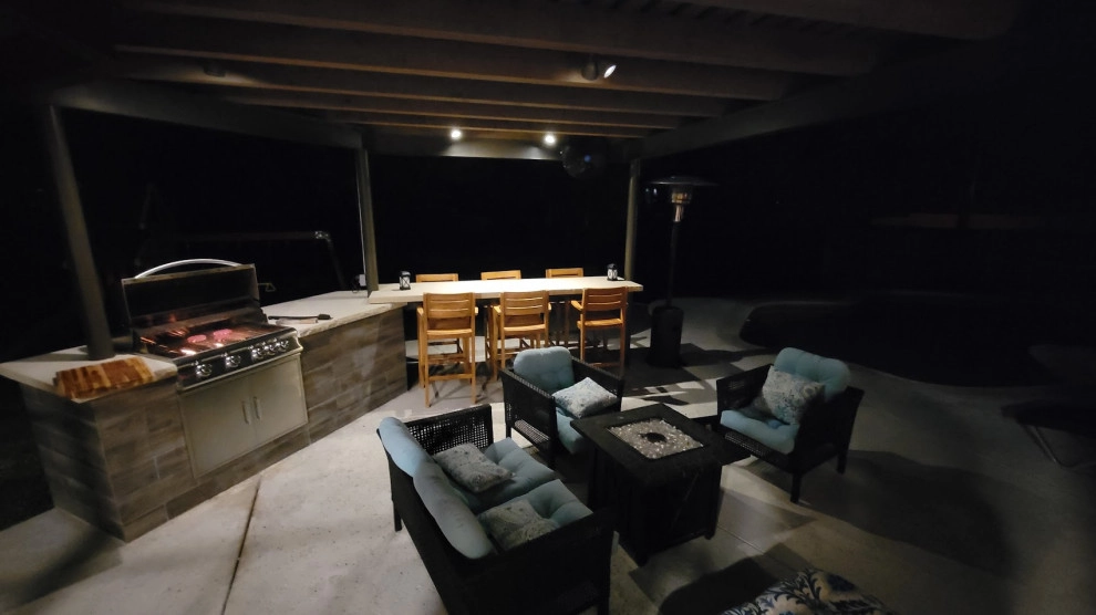 Emerald Outdoor Kitchen and Pool Remodal by Graves Landscape & Outdoor Living - Photo 7