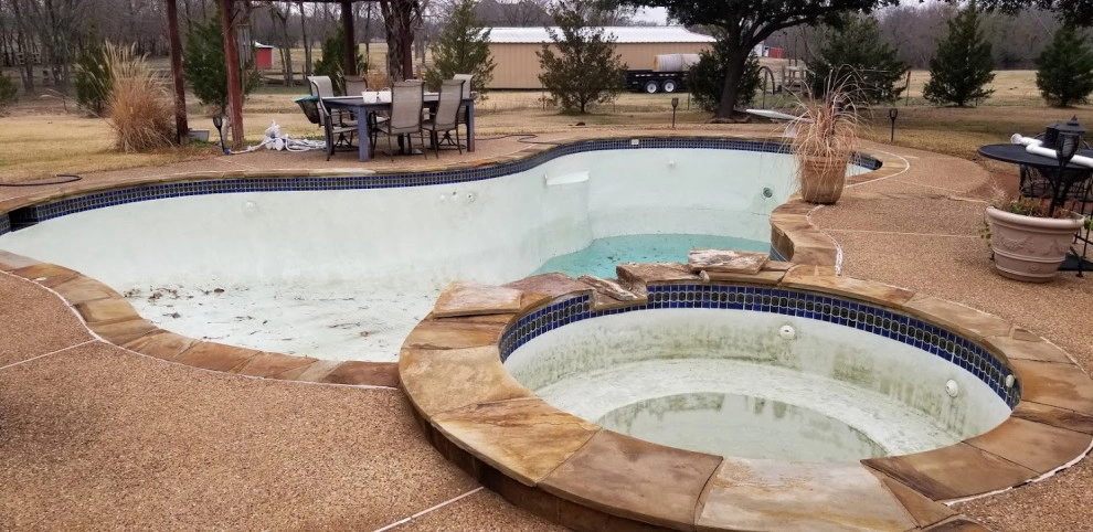 Ridge Pool Remodel & Cantilever Cover by Graves Landscape & Outdoor Living - Photo 3