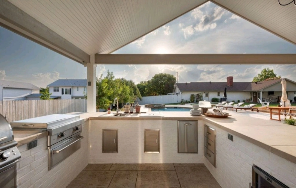 Breezy Hill Farmhouse Outdoor Kitchen by Graves Landscape & Outdoor Living - Photo 4