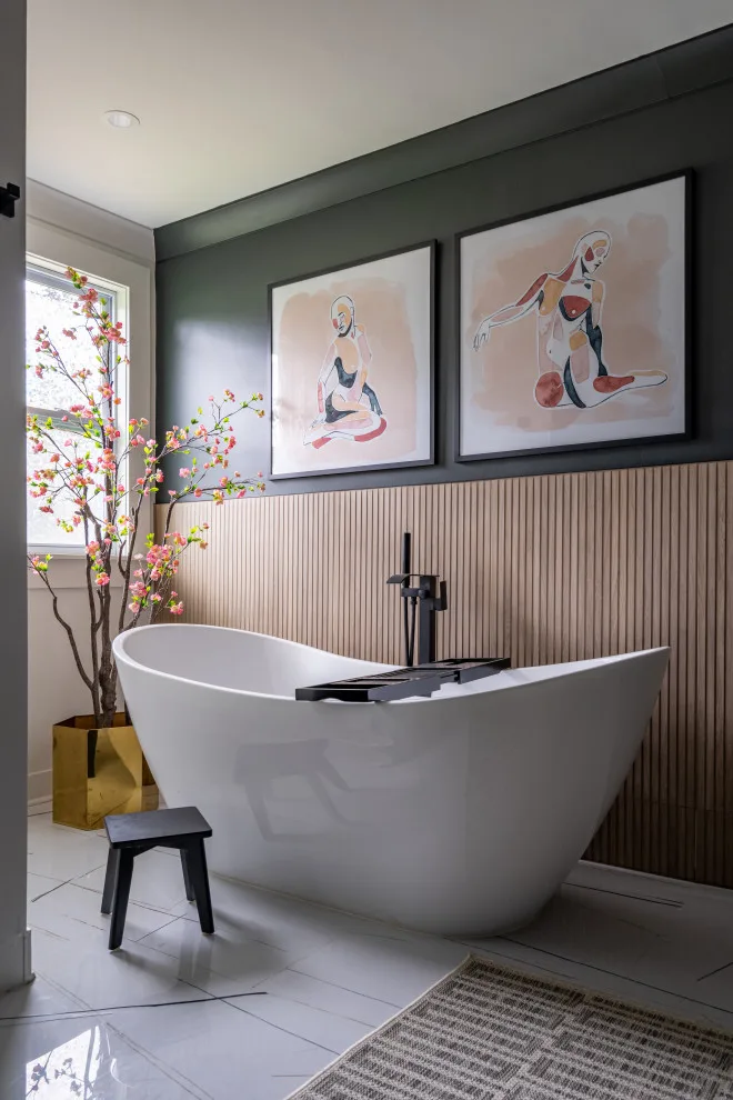 Moody Spa-Inspired Primary Bath Makeover by Live&Gather Co. - Photo 3