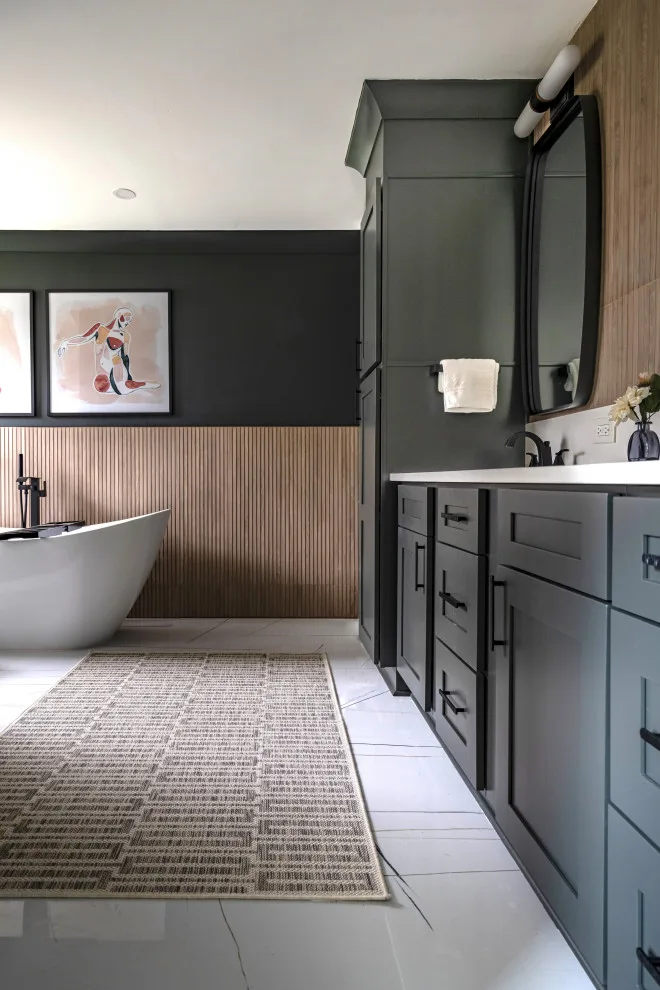 Moody Spa-Inspired Primary Bath Makeover by Live&Gather Co. - Photo 2