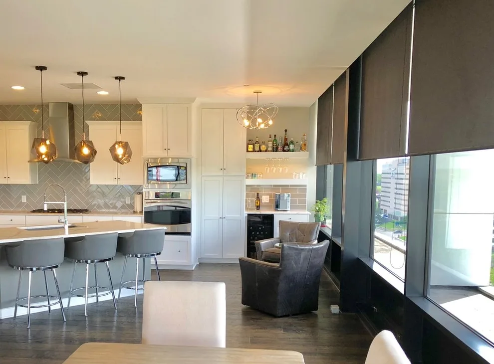 A luxurious high-rise condominium undergoes a significant renovation. by Surface To Surface Interior Design/Construction - Photo 2