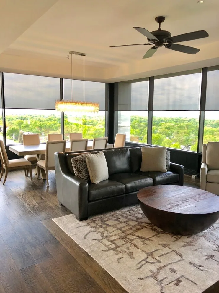 A luxurious high-rise condominium undergoes a significant renovation. by Surface To Surface Interior Design/Construction - Photo 8
