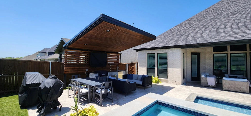 Fair Cantilever Modern Patio Cover by Graves Landscape & Outdoor Living - Photo 3