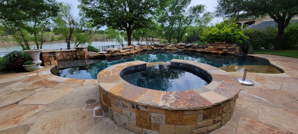 Lost Valley Spa Addition and Outdoor Living Area by Graves Landscape & Outdoor Living - Photo 2