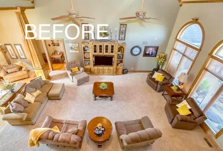 Rustic Twist with Transitional Elements and Clean Style Featuring a 20’ Firepit by Surface To Surface Interior Design/Construction - Photo 2