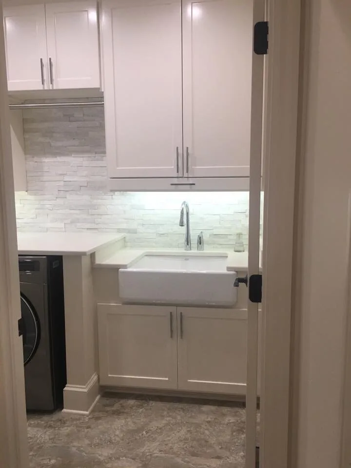 Laundry Room Transformation by Surface To Surface Interior Design/Construction - Photo 5