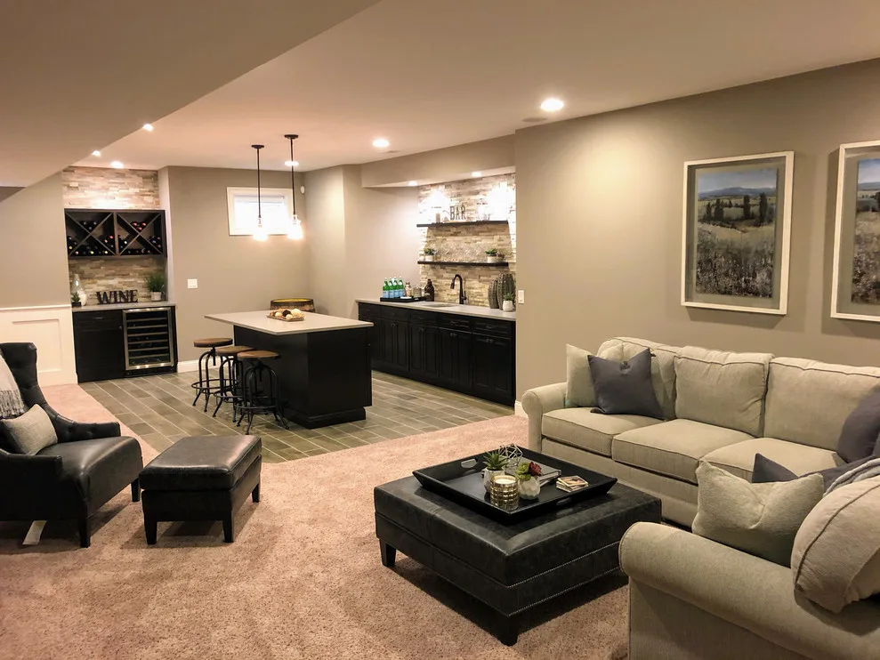 Basement Renovation by Julia Bender Interiors - Photo 3
