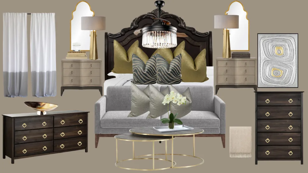 Modern Bedroom in Upper Marlboro by Creative Interior Designs By Lynda LLC - Photo 13