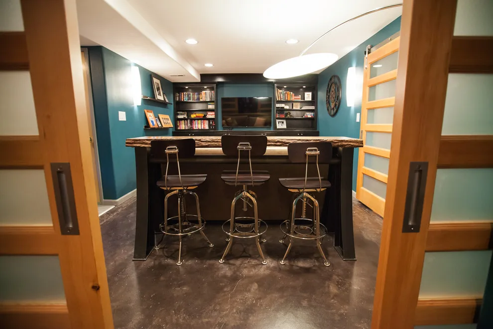Underground Entertainment Space by Jennifer Ryan Design - Photo 11