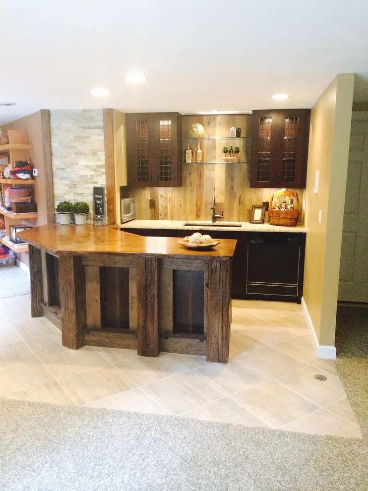 Personalized Upcycled Timber Bar by Tanya Rynicke Interiors, LLC - Photo 4