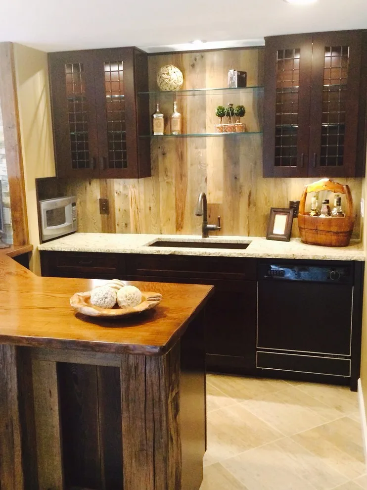 Personalized Upcycled Timber Bar by Tanya Rynicke Interiors, LLC - Photo 13