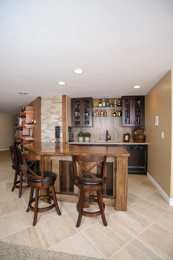 Personalized Upcycled Timber Bar by Tanya Rynicke Interiors, LLC - Photo 2
