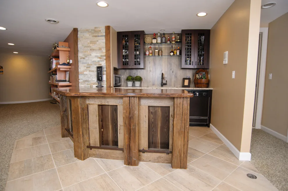 Personalized Upcycled Timber Bar by Tanya Rynicke Interiors, LLC - Photo 12
