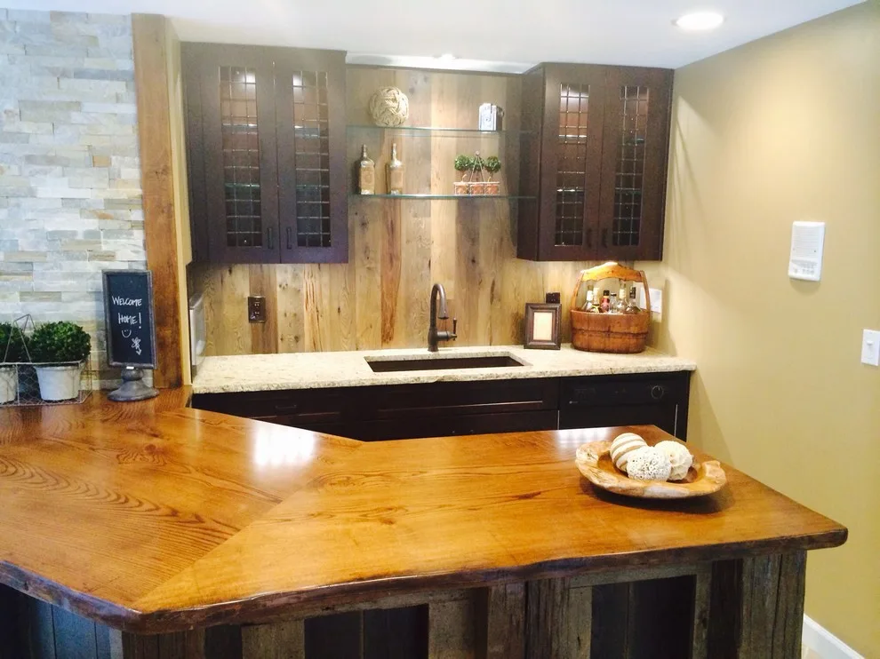 Personalized Upcycled Timber Bar by Tanya Rynicke Interiors, LLC - Photo 7