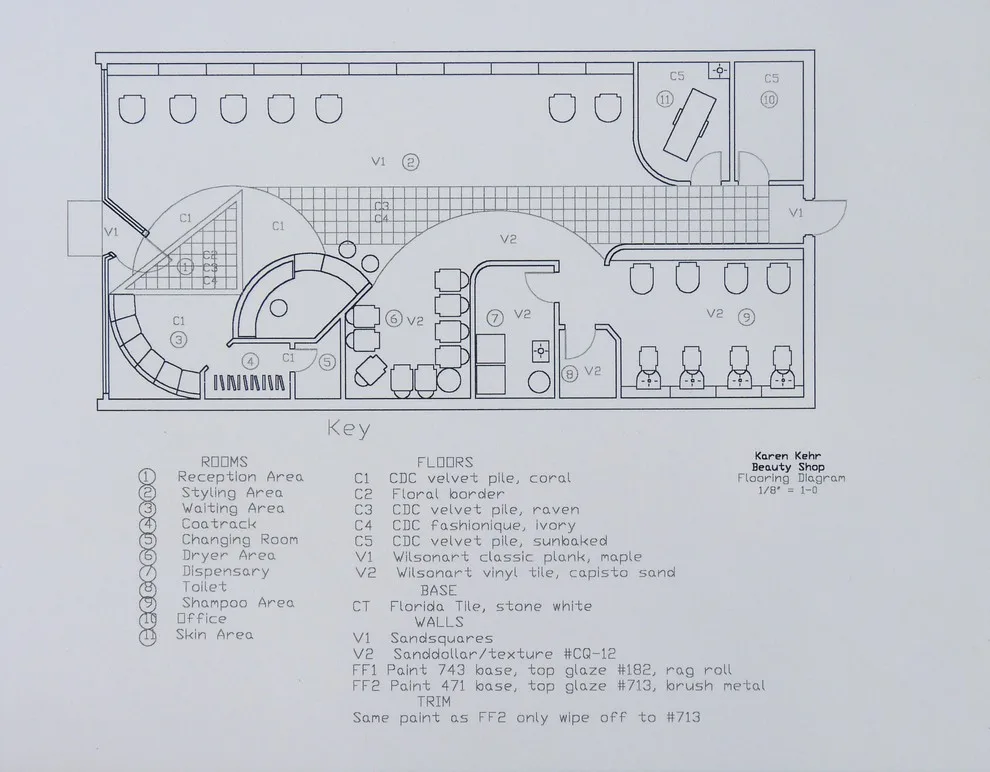 Award-Winning Beauty Salon Concept Design by Karen Savage Design - Photo 2