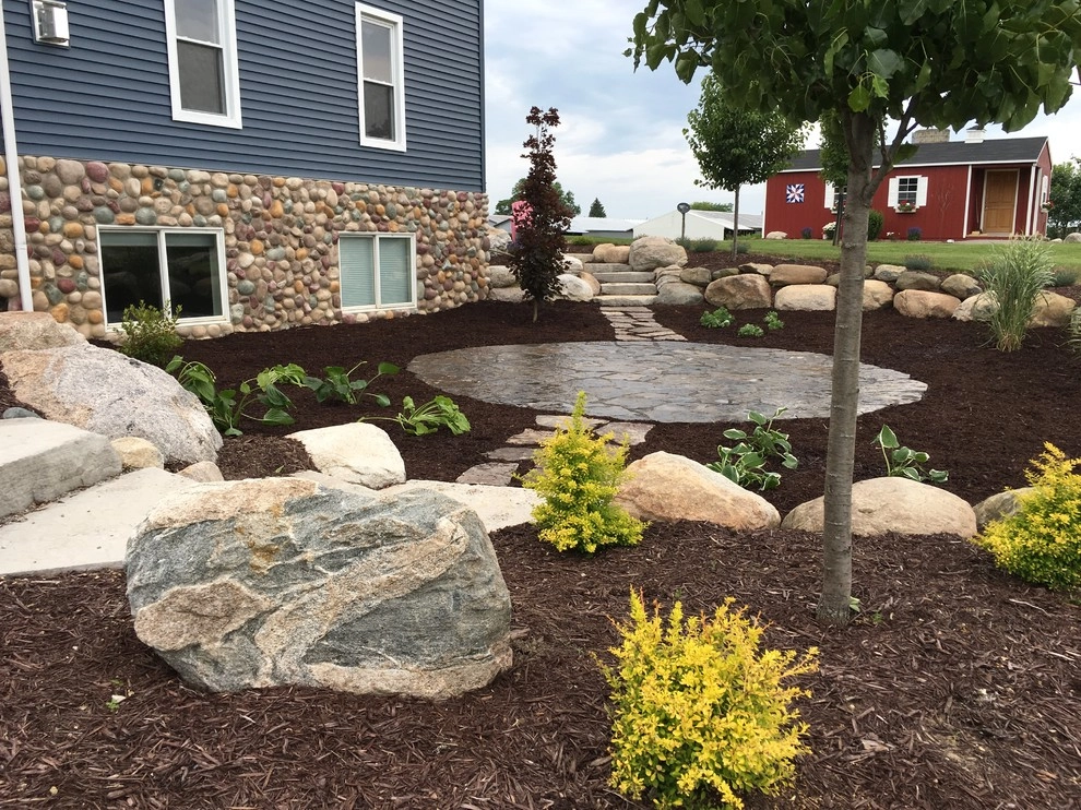 Flagstone Patio by Green Concepts Landscaping - Photo 2