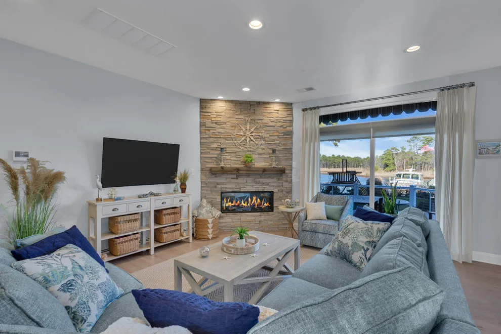 Complete Coastal Revitalization by Sherry Frederick Interior Designs & Co - Photo 42