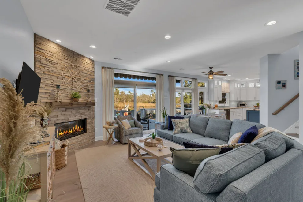 Complete Coastal Revitalization by Sherry Frederick Interior Designs & Co - Photo 4