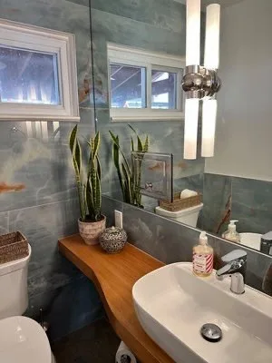 1953 Cape Cod Kitchen and Powder Room Renovation by Cynthia J. Hoffman Interior Design, Inc. - Photo 2