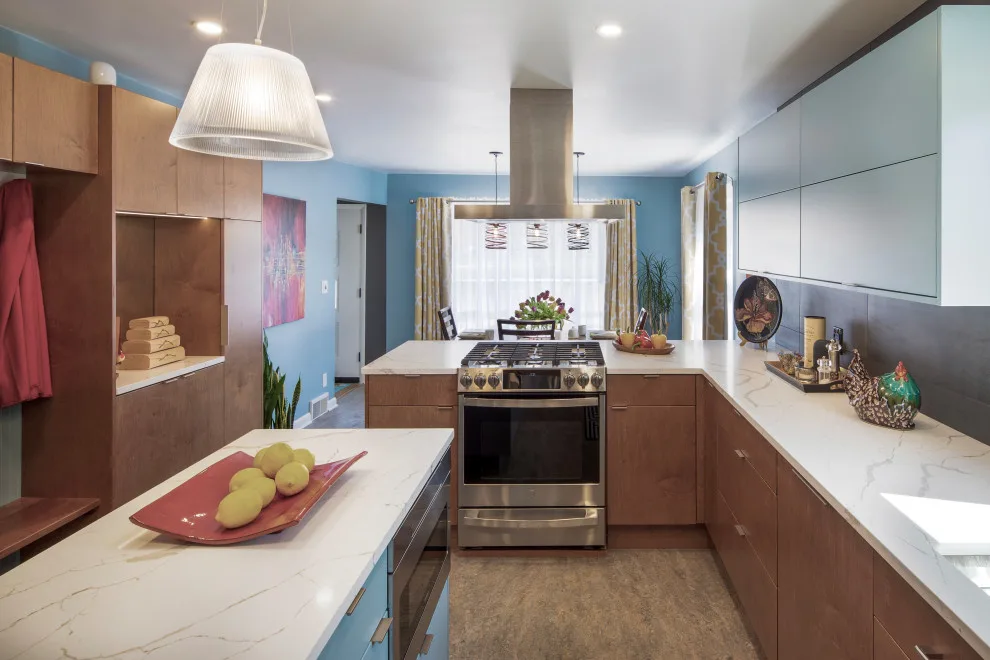 1953 Cape Cod Kitchen and Powder Room Renovation by Cynthia J. Hoffman Interior Design, Inc. - Photo 6