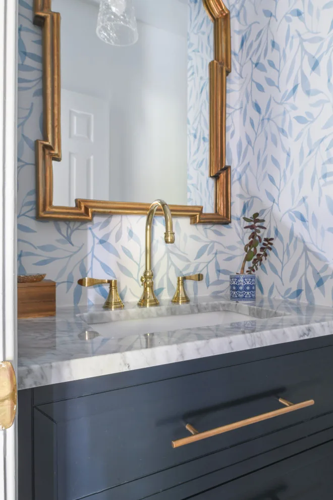 Forest Powder Room by Kelly Marino Designs - Photo 4