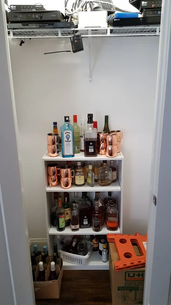 Closet Bar Makeover by Steve Watson Interior Design - Photo 2