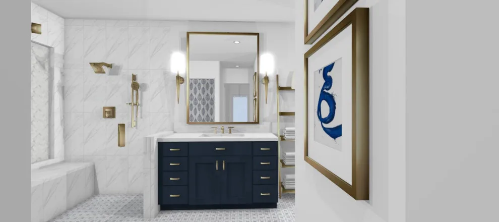 Bennet Primary Bathroom by Deisi Vazquez Interiors - Photo 4