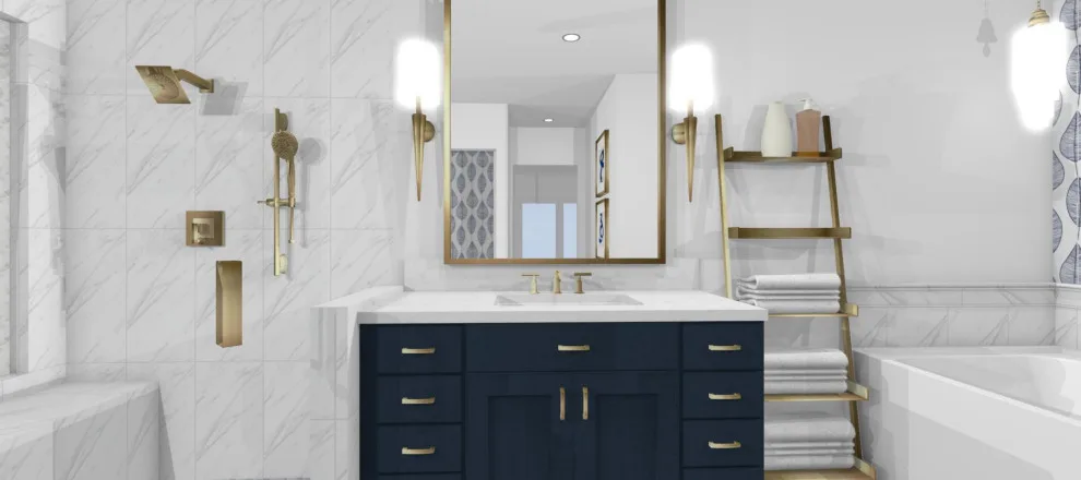 Bennet Primary Bathroom by Deisi Vazquez Interiors - Photo 3