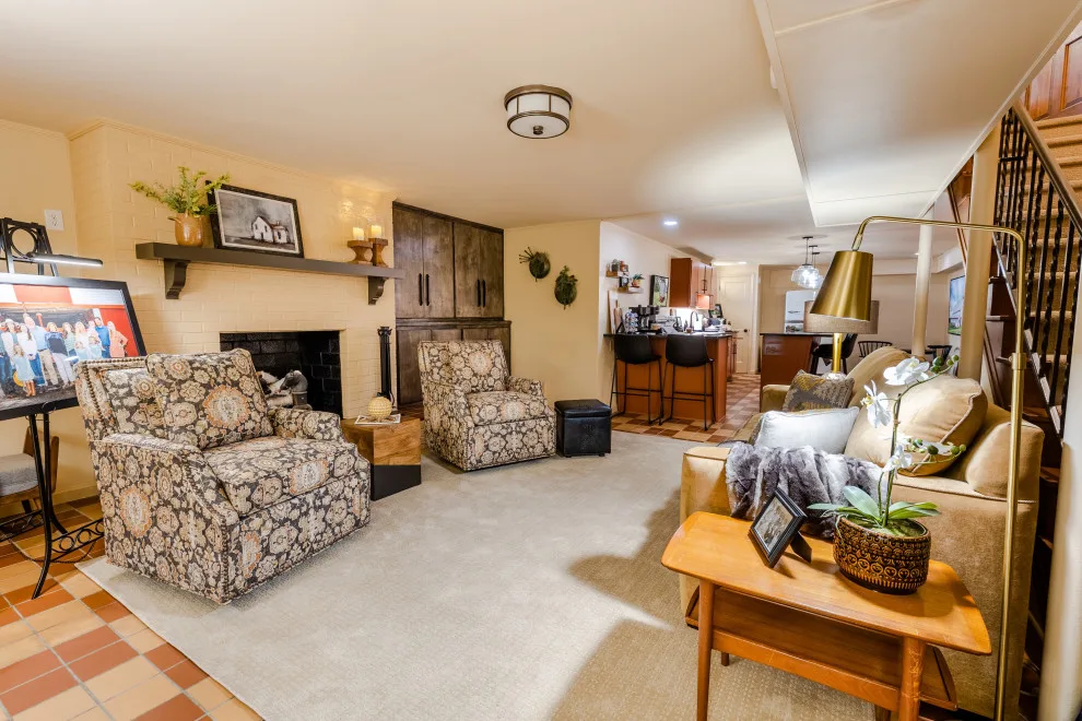 Stylish Below Grade Basement by Bob Lancaster Designs - Photo 9