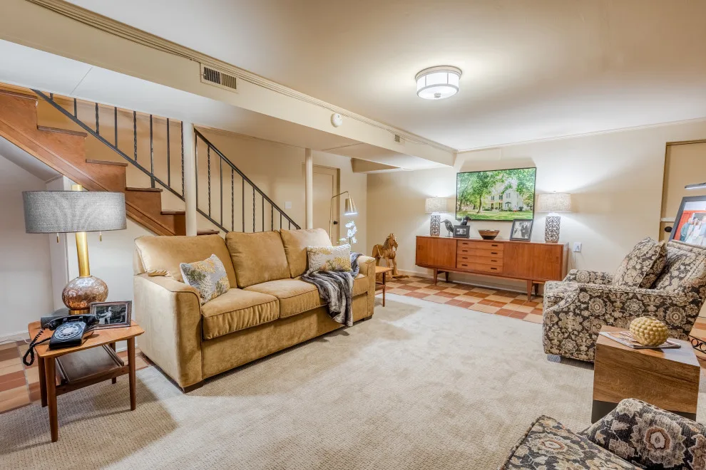 Stylish Below Grade Basement by Bob Lancaster Designs - Photo 6