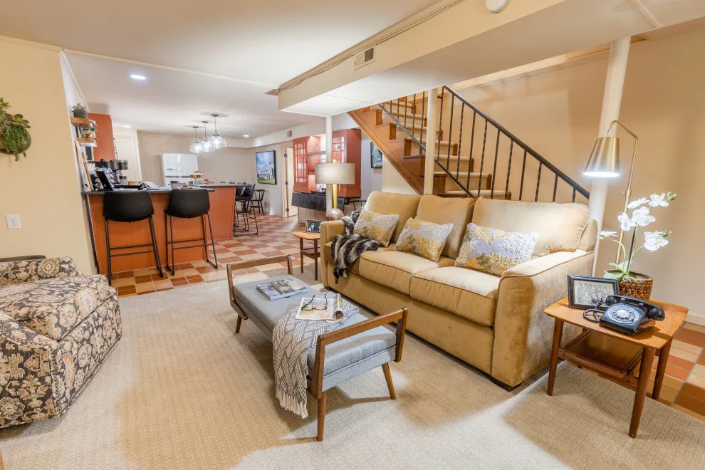 Stylish Below Grade Basement by Bob Lancaster Designs - Photo 2