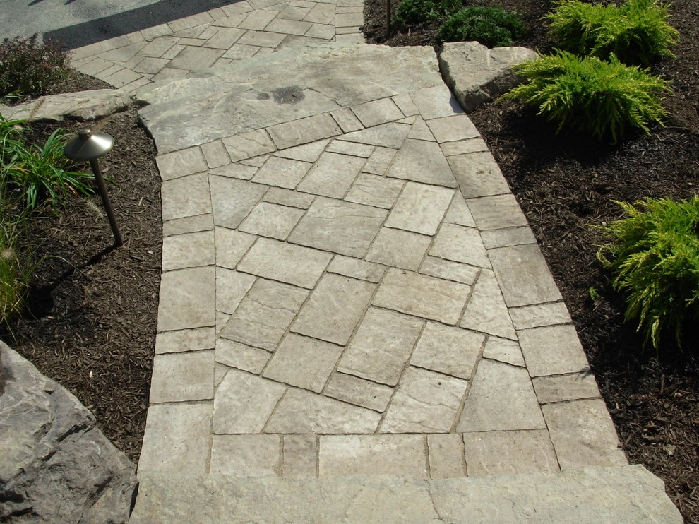 Front Walkway by Green Meadows Landscaping Inc. - Photo 3