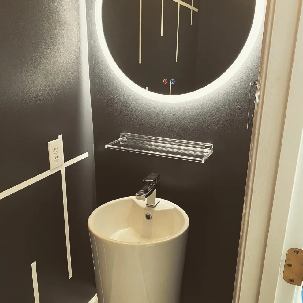 Beyond the Ordinary Powder Room by Kate Grzymala Design - Photo 4
