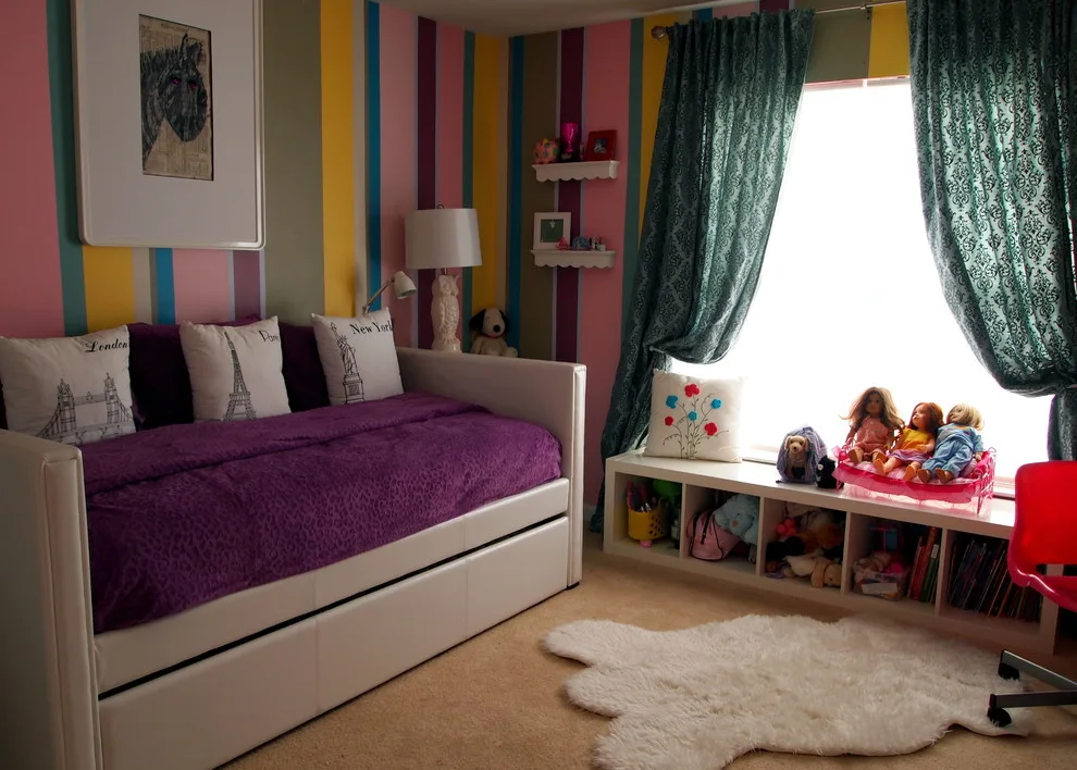 Striped Bold Bedroom by Love Your Room LLC - Photo 3