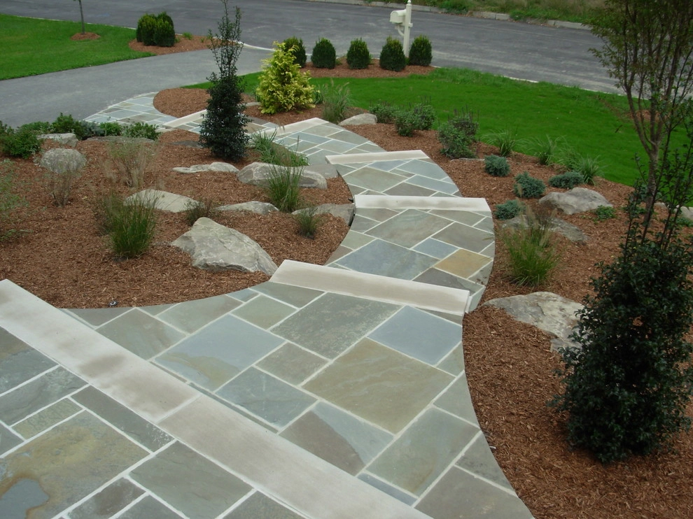 Front Walkway by Green Meadows Landscaping Inc. - Photo 5