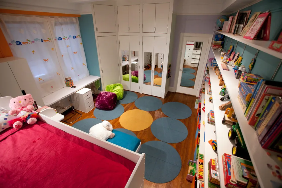 A Shared Bedroom for Brothers and Sisters by Perianth Interior Design - Photo 3