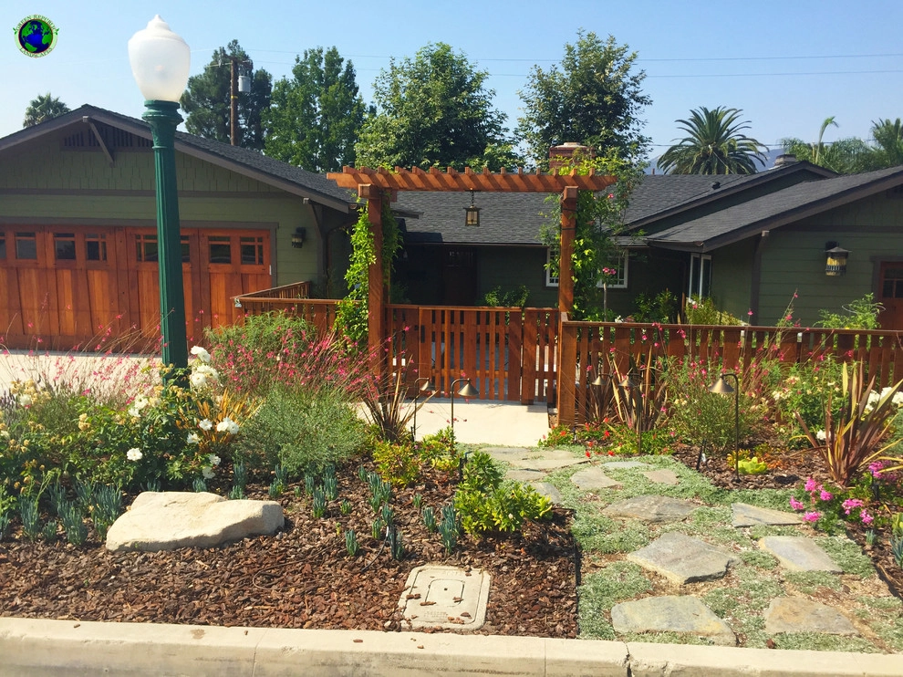 Craftsman style house-Drought Friendly Water Rebate Designs by Green Republic Landscapes Inc. - Photo 2