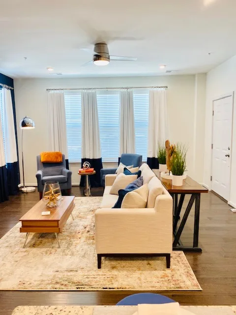 Contemporary Living Space in Upper Marlboro by Creative Interior Designs By Lynda LLC - Photo 7