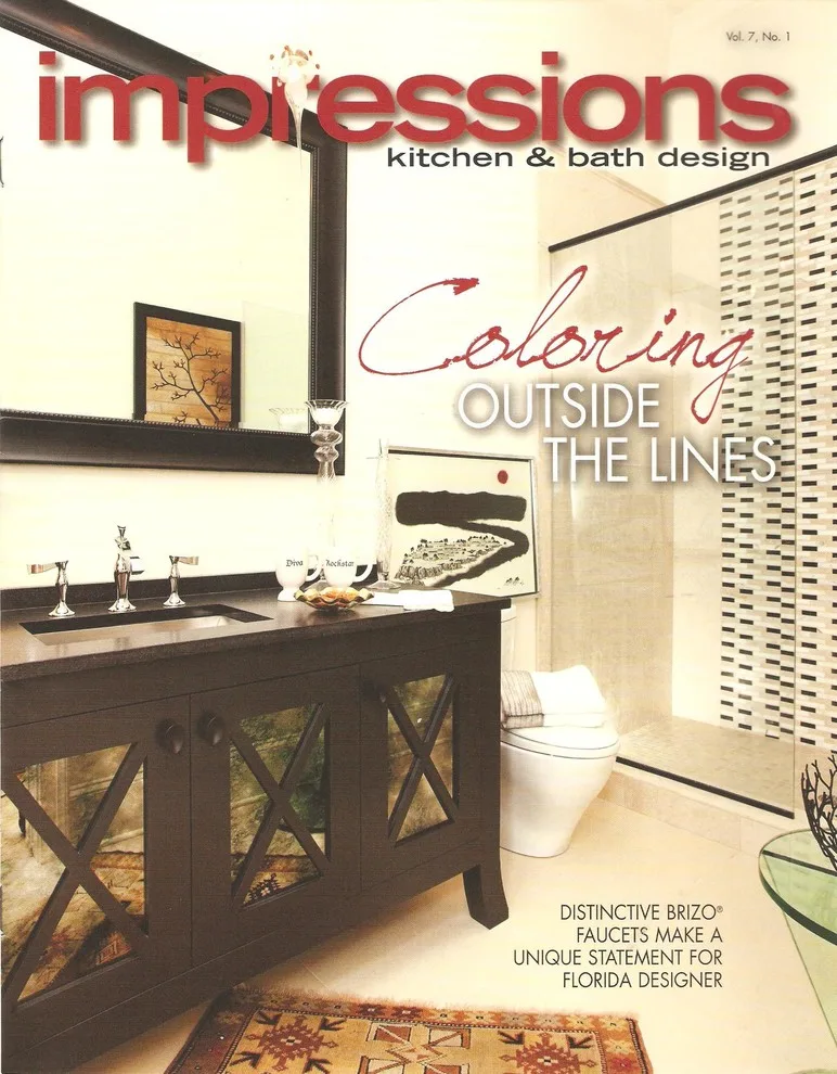 Brizo Magazine Cover and Article: Bathroom by In Detail Interiors - Photo 2