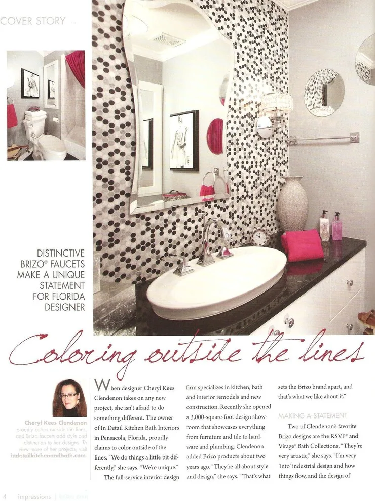 Brizo Magazine Cover and Article: Bathroom by In Detail Interiors - Photo 3