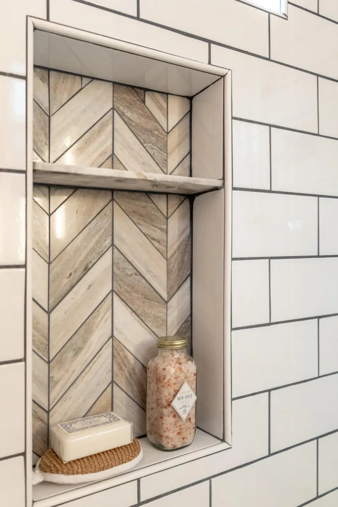 Midtown Bungalow Restroom by Sarah Blackbern Interiors - Photo 9