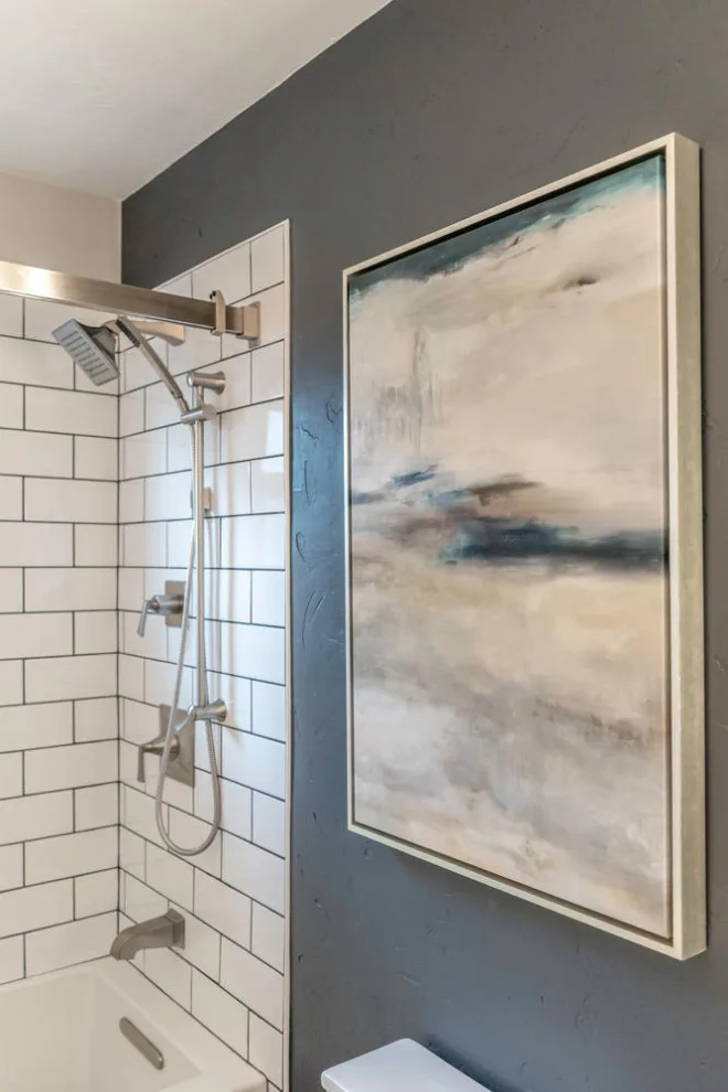 Midtown Bungalow Restroom by Sarah Blackbern Interiors - Photo 5