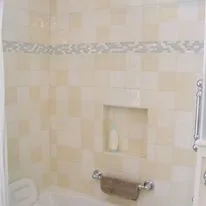 Armstrong Visitor Bathroom by Deborah Roides Interior Design - Photo 2