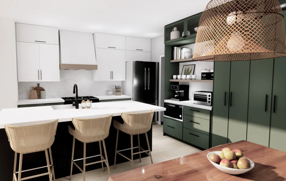 Contemporary Kitchen Renovation in San Diego by Wanderlust Home Interiors Inc. - Photo 3