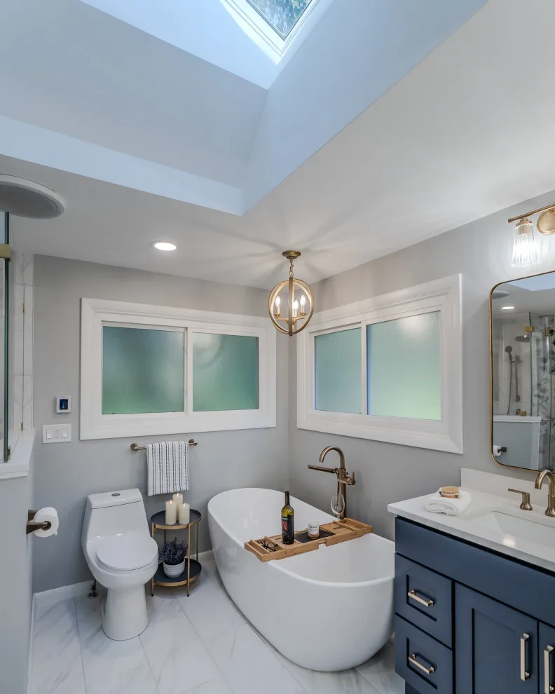 Cheshire Primary Restroom by EDV Home Design - Photo 15